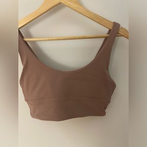 Lulu lemon align bra size 10 A/B cup. Color twilight rose